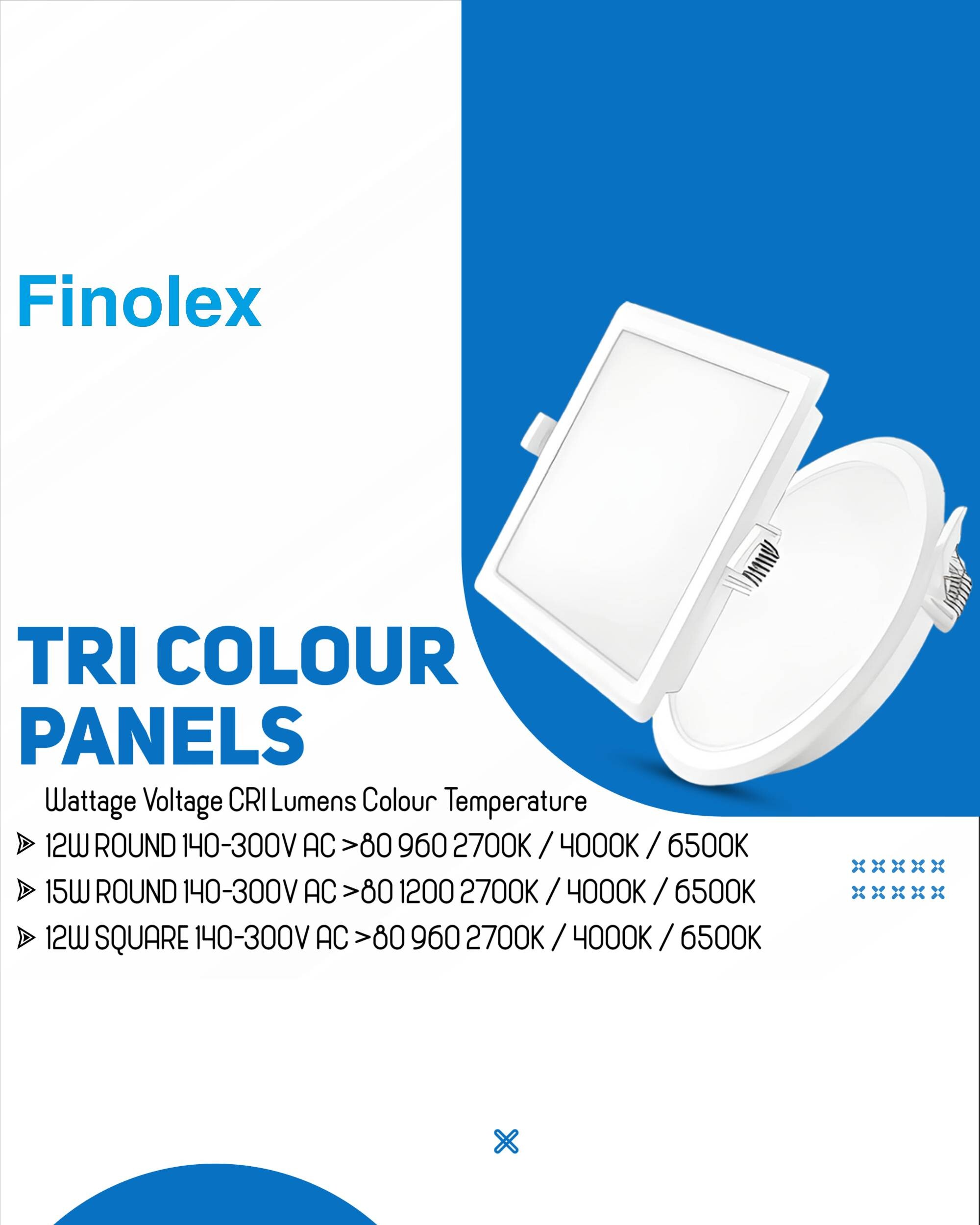 Tri Colour Panel Random Finolex Tri Colour Panels Template For Pinterest