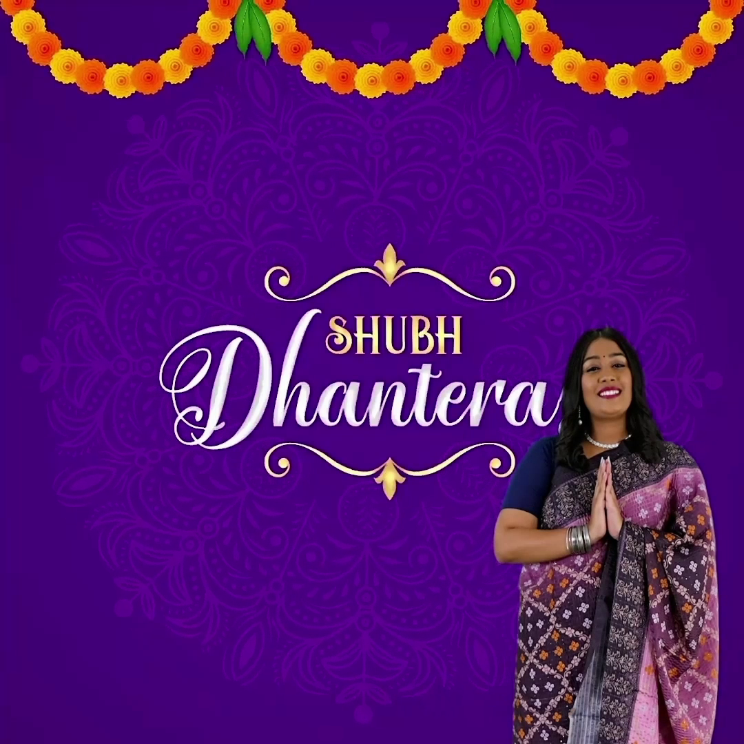 Shubh Dhanteras Celebration Greeting Artwork For Twitter