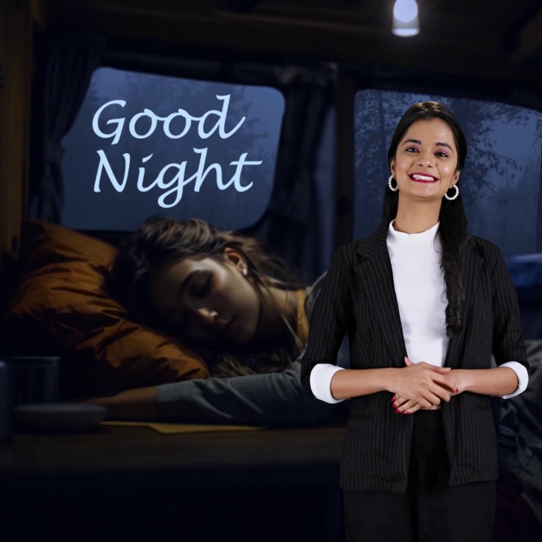 Professional Good Night Greeting Social Media Post For WhatsApp