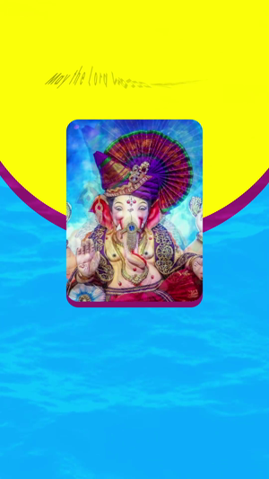 Lord Ganesha Divine Blessings Promotional Banner For Threads