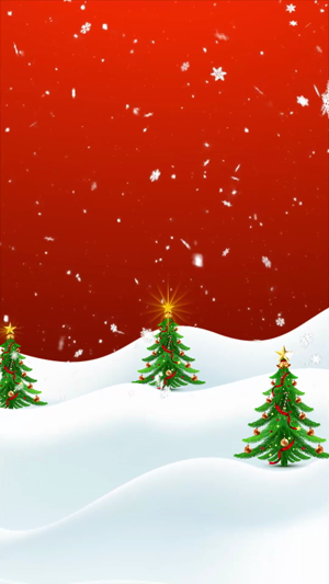 Festive Christmas Landscape With Snow And Pine Trees Creative Design For Facebook