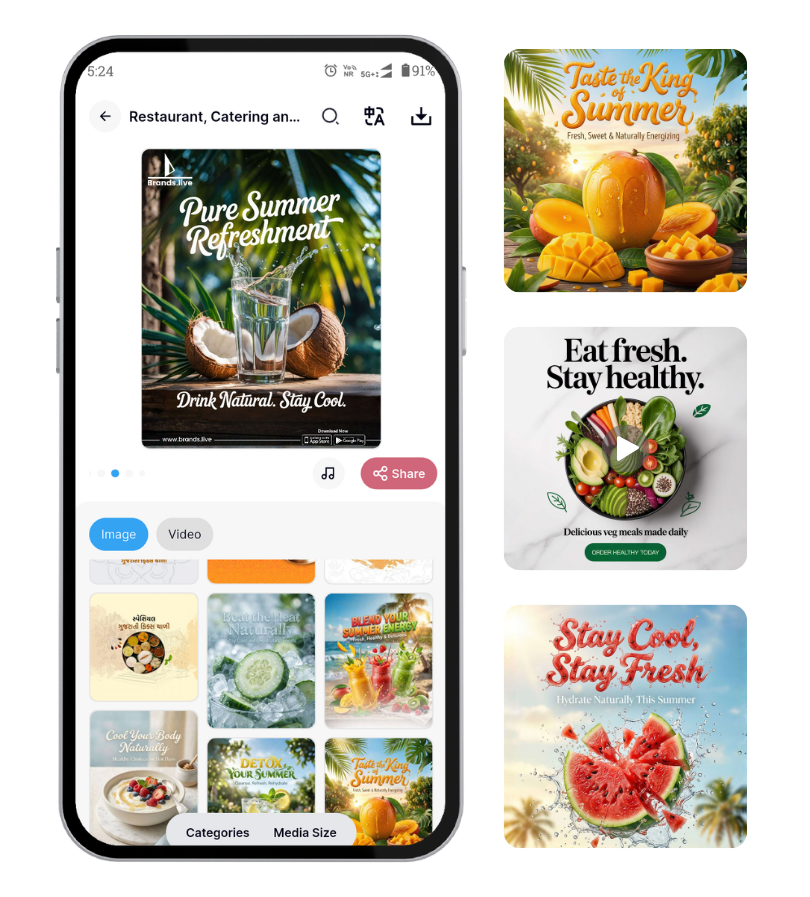 How Food Businesses Use Our Poster Maker