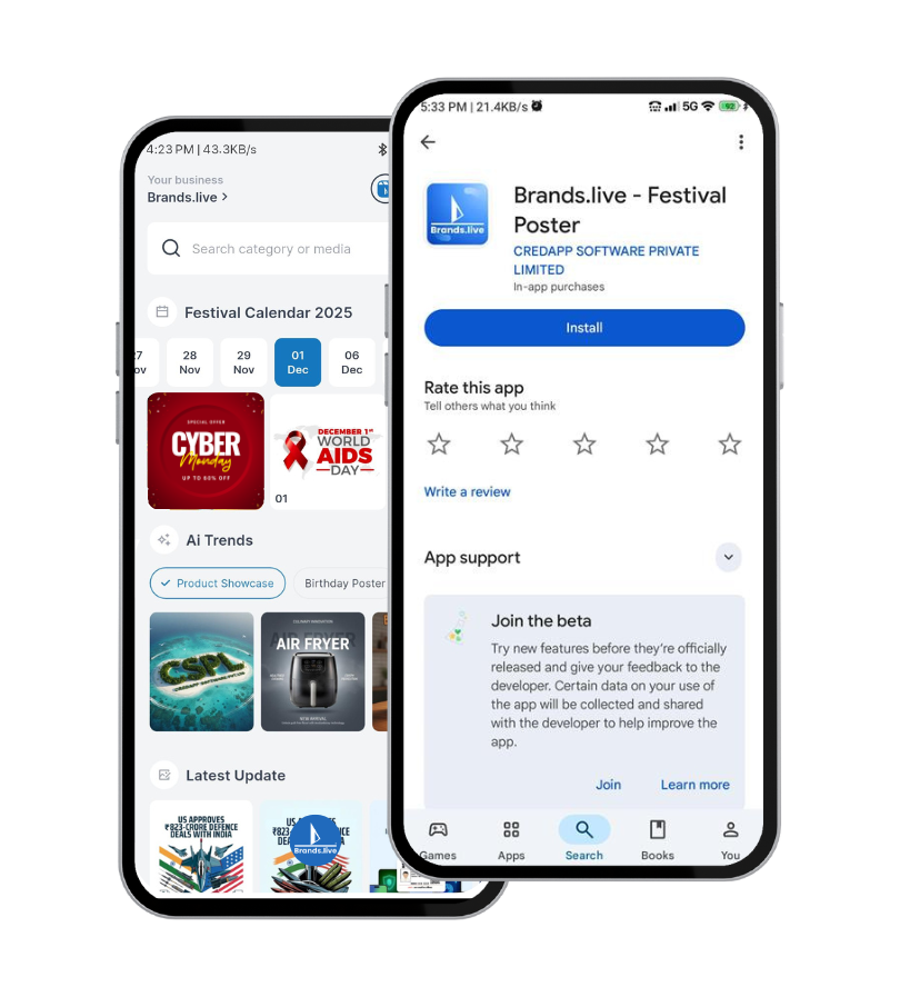 Design, Post, and Share Cyber Monday Deals 📱
