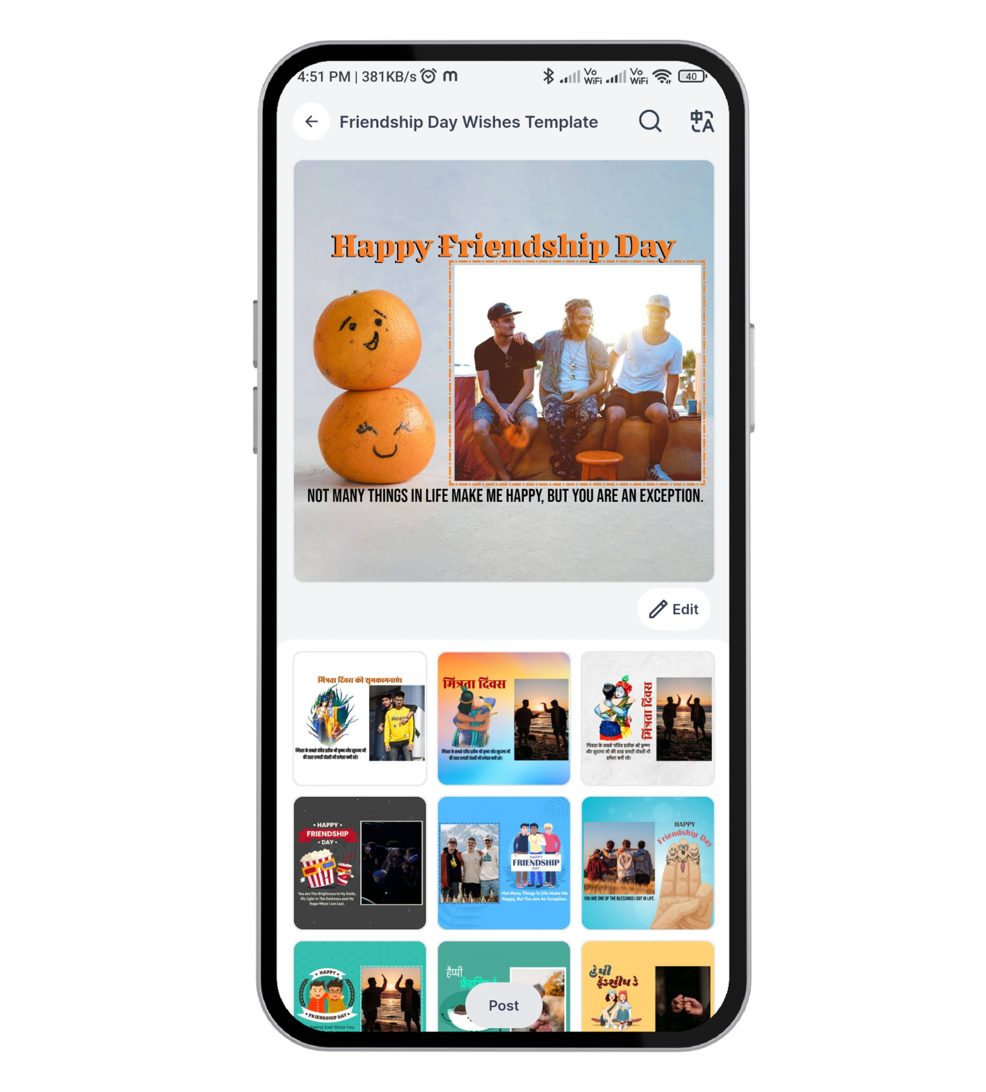 Download FREE Friendship Day Wishes Templates!