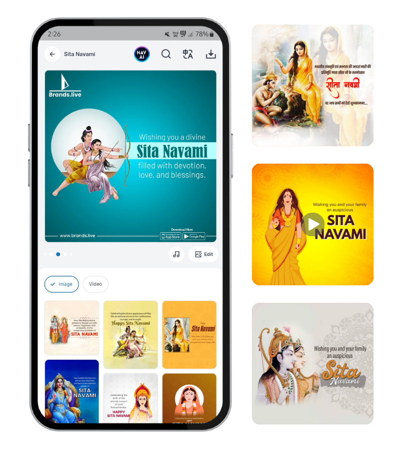 Why Brands.live is Your Go-To for Sita Navami Celebrations!