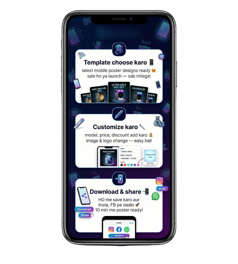 How To Create Your Mobile Store Poster in 3 Easy Steps