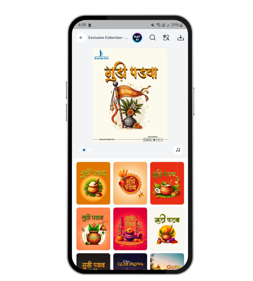 Gudi Padwa Exclusive Posters & Creatives for Business Promotions