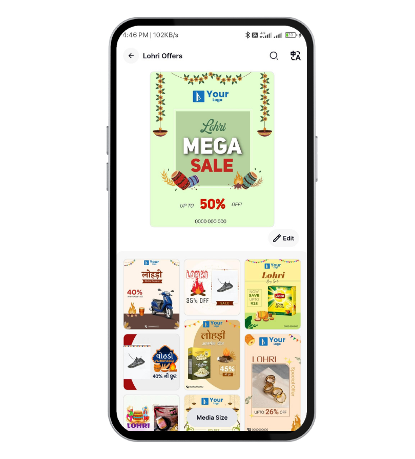 Lohri Offers Poster Brands.live