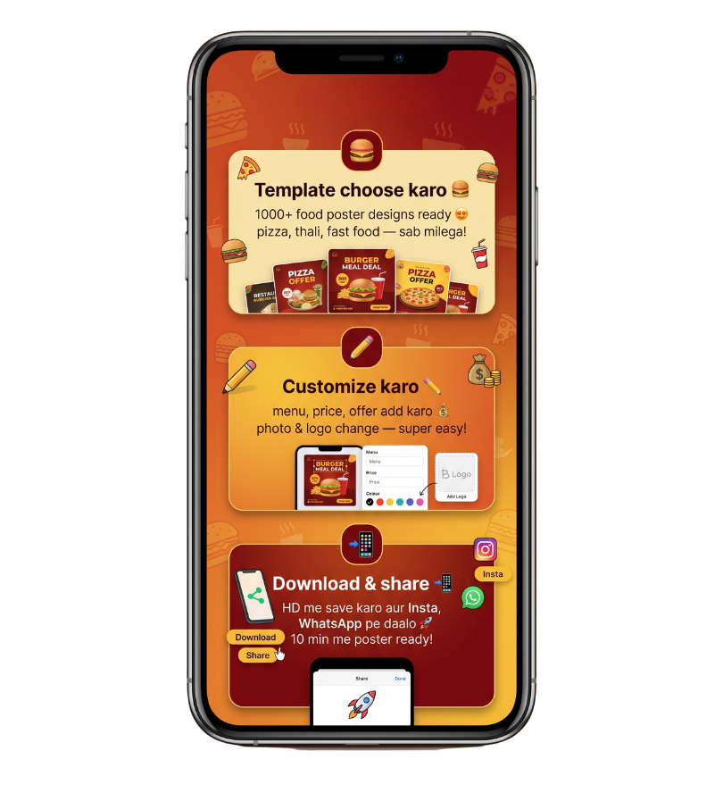How To Create Your Restaurant Poster in 3 Easy Steps