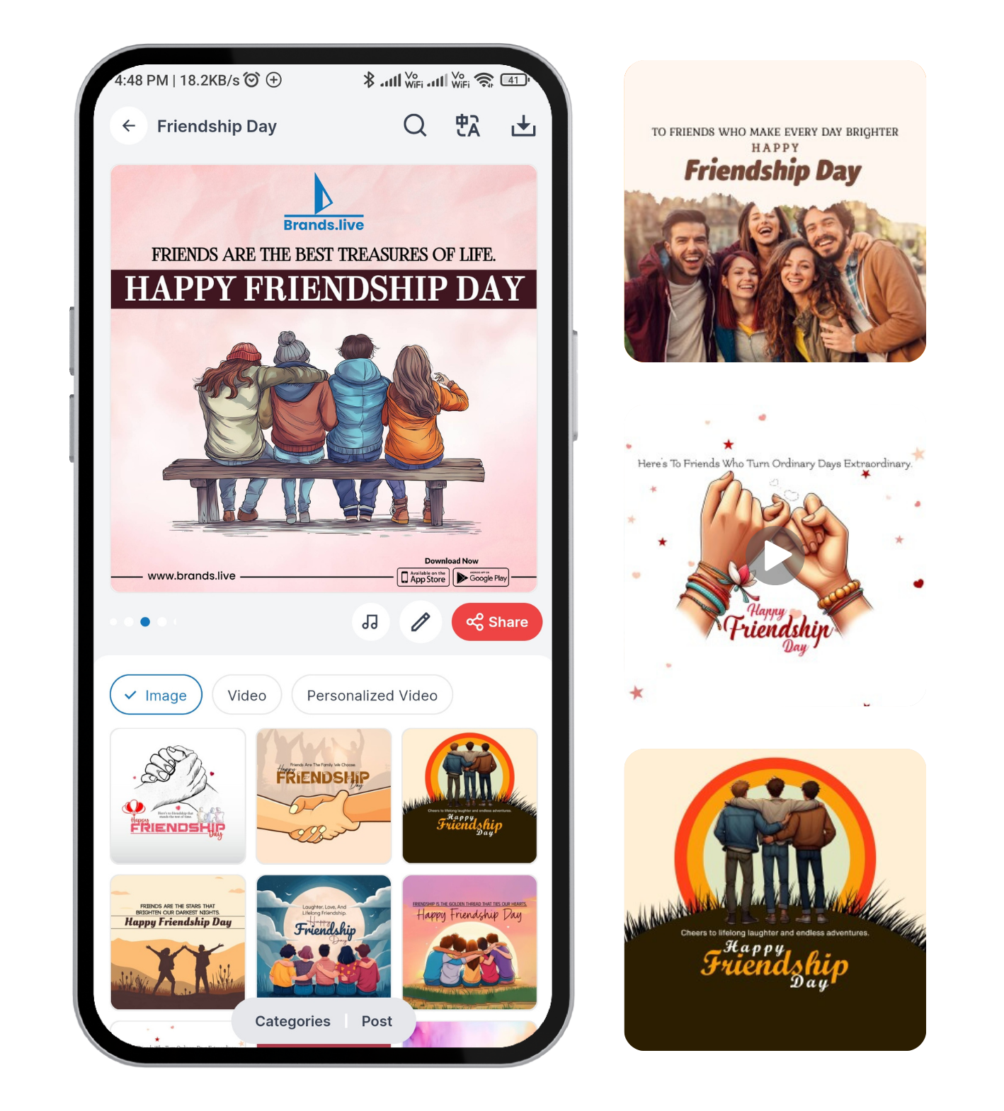 What We Offer for Friendship Day?