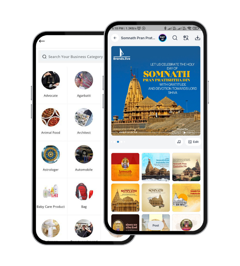 Somnath Pran Pratishtha Din image Brands.live