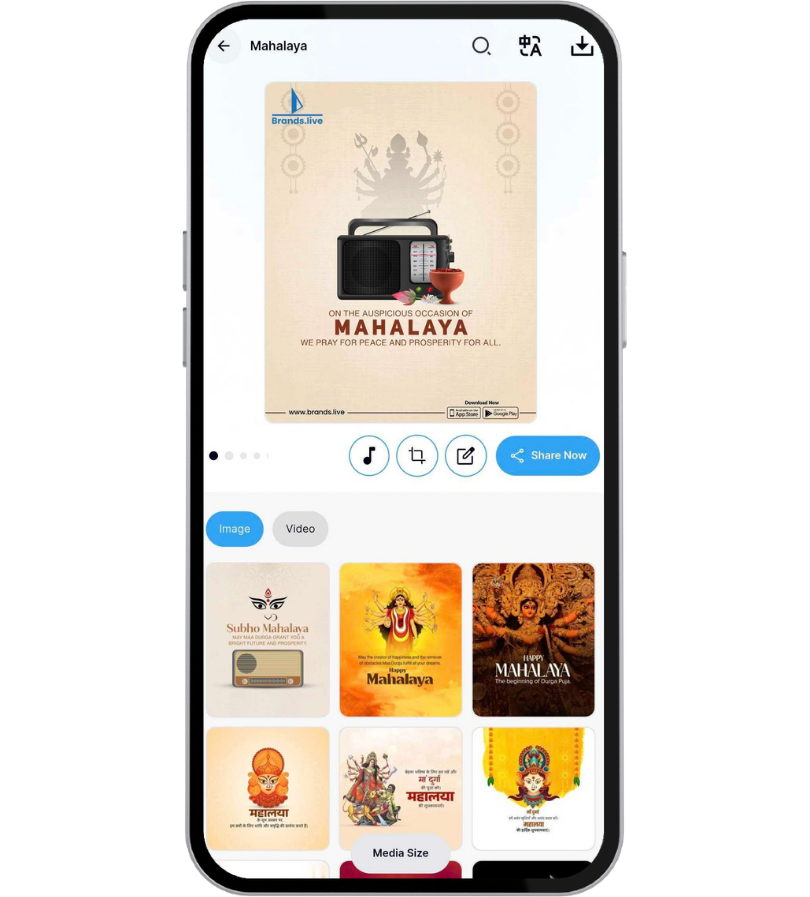 Download Mahalaya Posters, Banners & Videos.