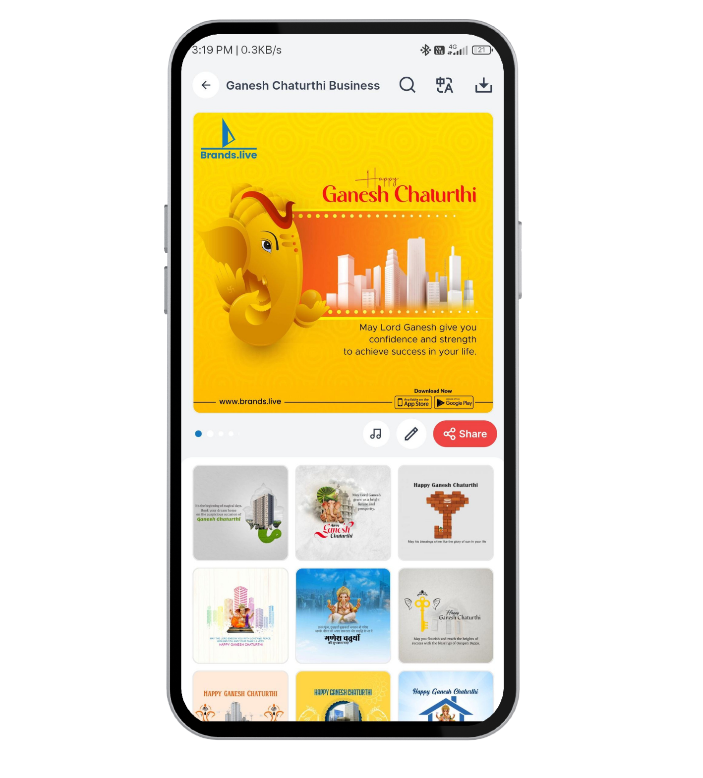 Ganesh Chaturthi Business Templates for Every Business