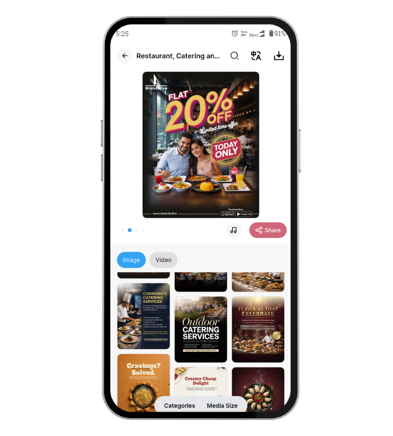 Why 50,000+ Indian Food Businesses Use Brands.live