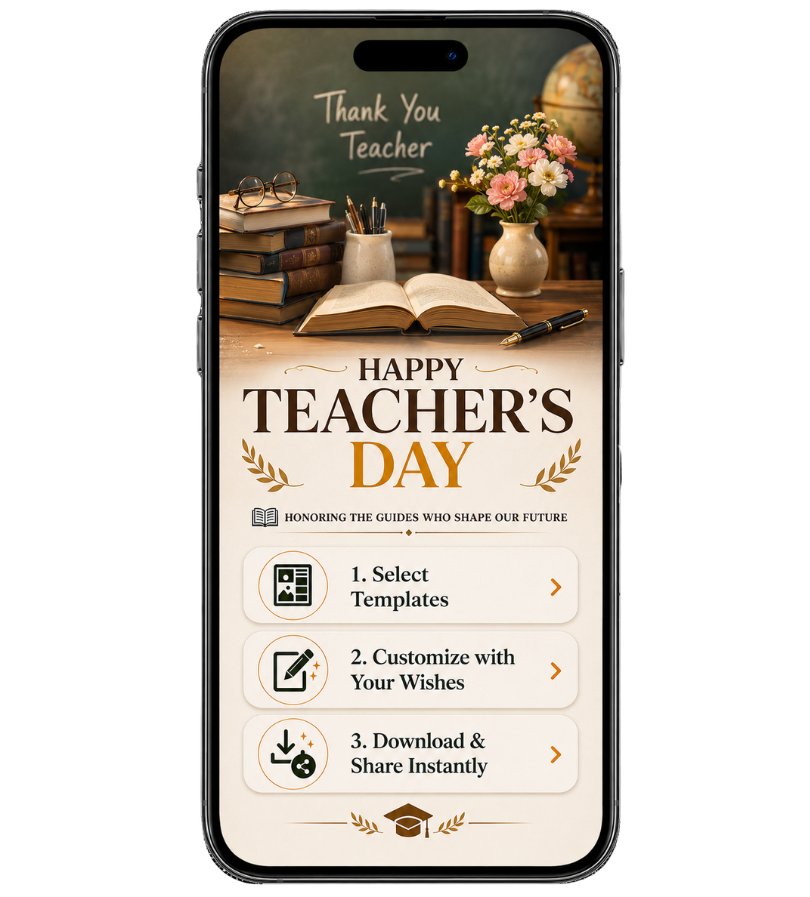 How to Create a Teachers' Day Poster Online