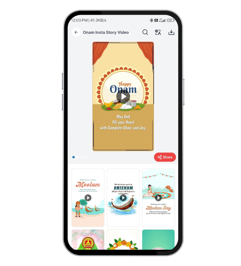 Create Stunning Onam Videos in Just a Minute