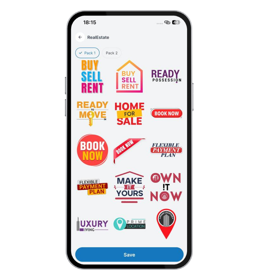 Real Estate WhatsApp Stickers