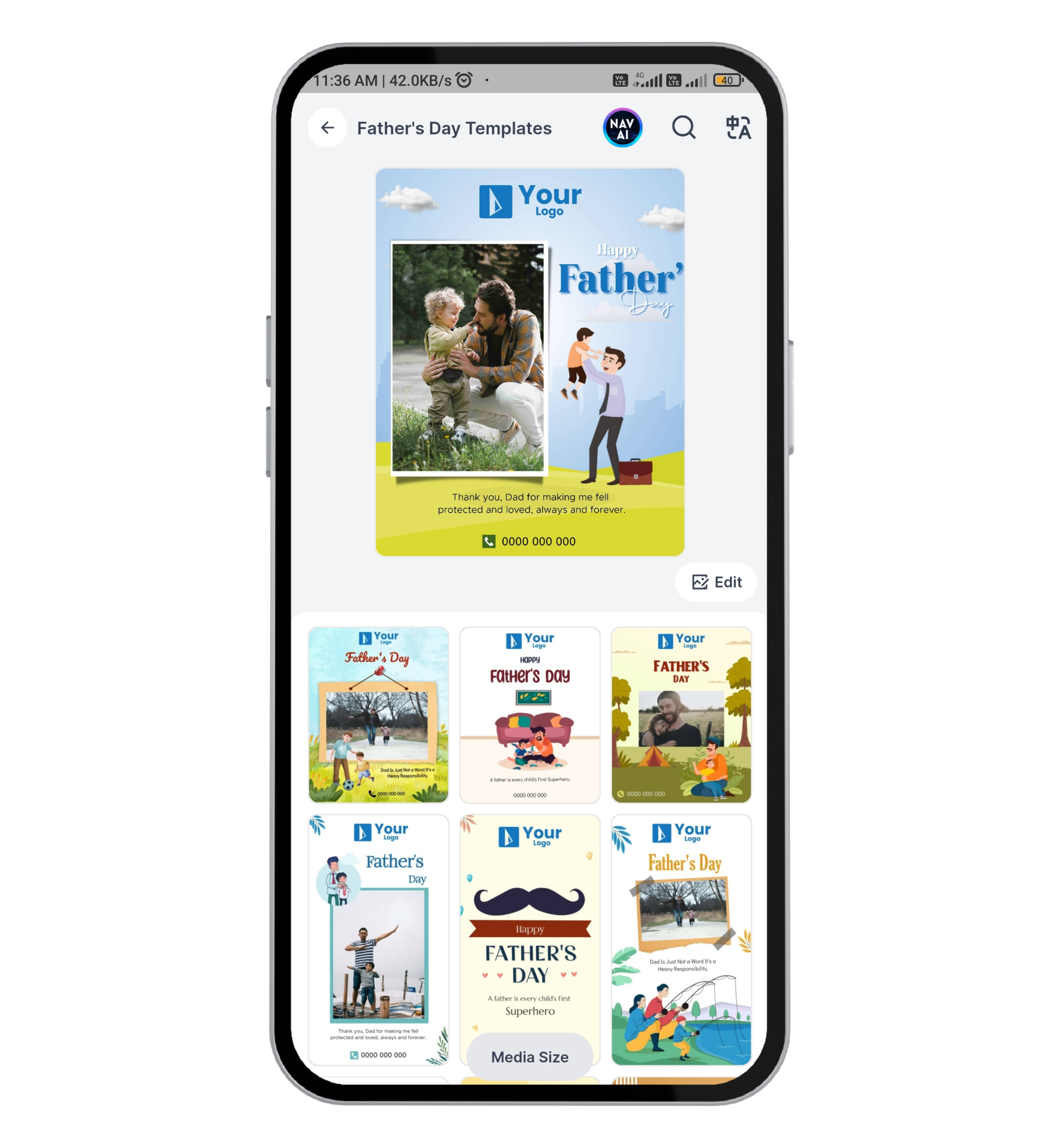 Father's Day Wishes Templates – Say It with Style!